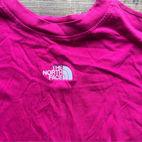 The North Face Women's Evolution Oversized Short Sleeve T Shirt Pink Sz Small - Picture 2 of 7